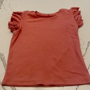 Franki by Francesca’s flutter sleeve top, size 14, discounted shipping.